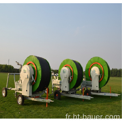 Roue rétractable Enrouleur de tuyau Système d&#39;irrigation